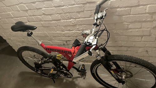 Mountainbike zoll rot - mountainbike,