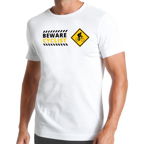 Beware cyclist shirt - cyclist, |